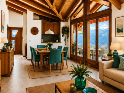 A VENDRE - Savièse (Chandolin) : Attique 4.5 pces avec vue panoramique image 1