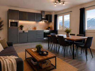 A VENDRE - Savièse (Chandolin) : Attique 4.5 pces avec vue panoramique image 7