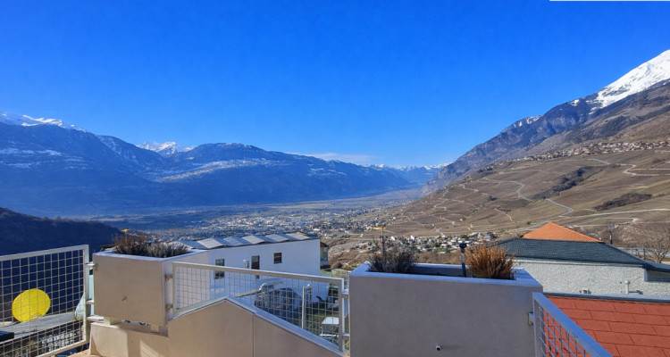 A VENDRE - Savièse (Chandolin) : Attique 4.5 pces avec vue panoramique image 3