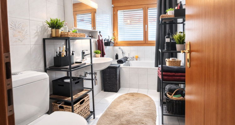 A VENDRE – Savièse (Chandolin): Appartement 4.5 pces avec terrasse & jardin image 6