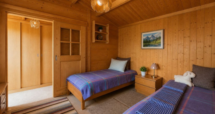 Chalet situé sur une vaste parcelle ensoleillée et cadre de vie privilégié image 9
