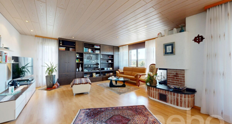 Freistehendes 6.5-Zimmer-Einfamilienhaus mit unverbaubarer Aussicht image 1