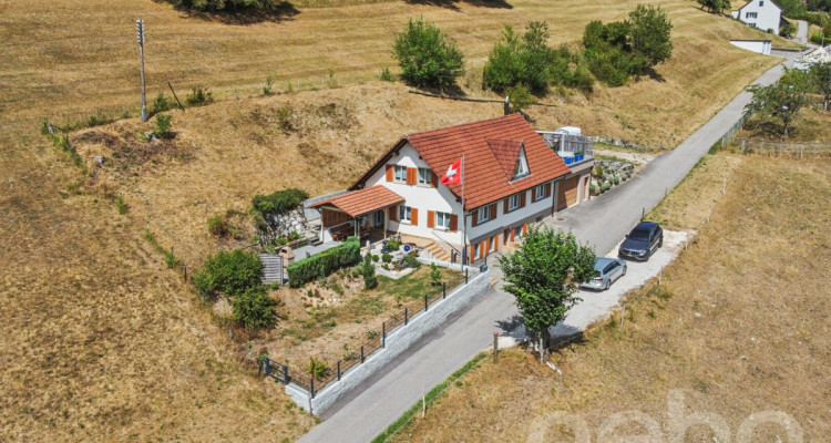 Einfamilienhaus mit viel Platz, Umschwung und freier Aussicht image 1