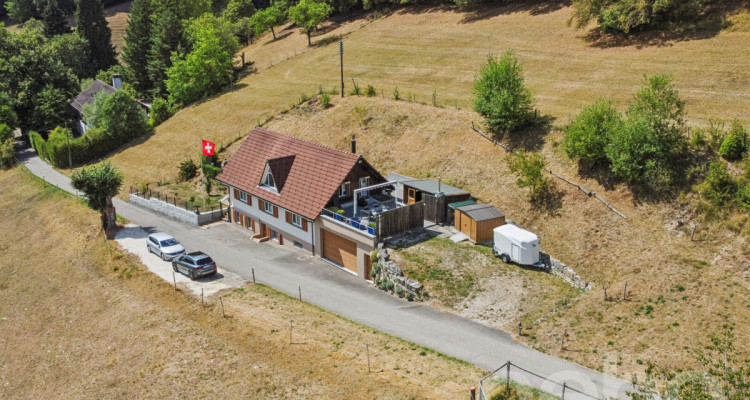 Einfamilienhaus mit viel Platz, Umschwung und freier Aussicht image 3