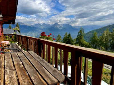 CHALET INDIVIDUEL AVEC VUE EXCEPTIONNELLE ET SANS VIS-À-VIS A BASSE NENDAZ image 2