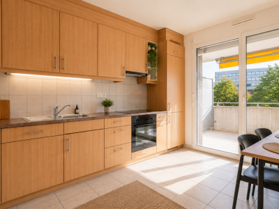 Charmant 5 pièces de 117 m² PPE à Meyrin avec un grand balcon image 3