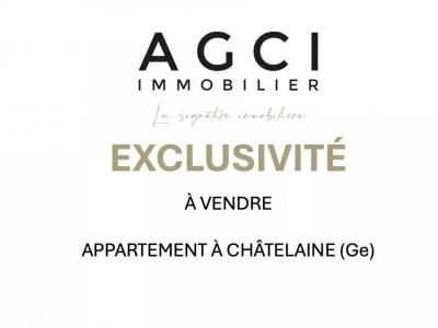 EXCLUSIVITÉ - Appartement lumineux de 4 pièces avec terrasse couverte, jardin privatif ? box en sus ? Châtelaine image 2