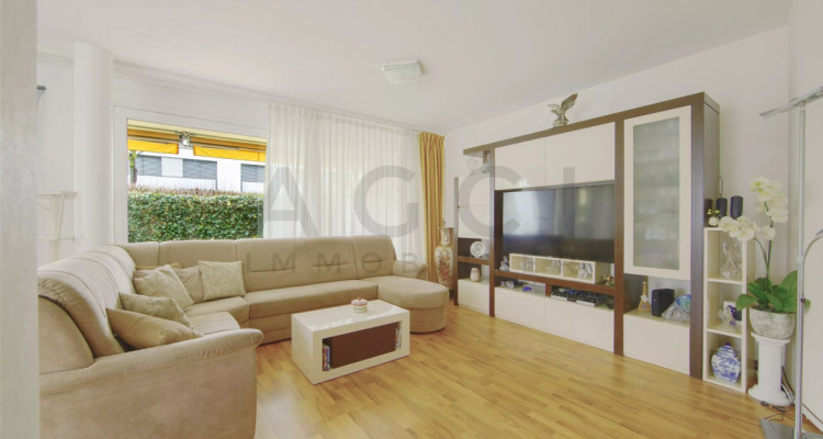 EXCLUSIVITÉ - Appartement lumineux de 4 pièces avec terrasse couverte, jardin privatif ? box en sus ? Châtelaine image 6
