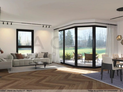 Résidence Les Érables ? Lot 4.01 ? 5 pièces avec balcon à Meyrin image 3