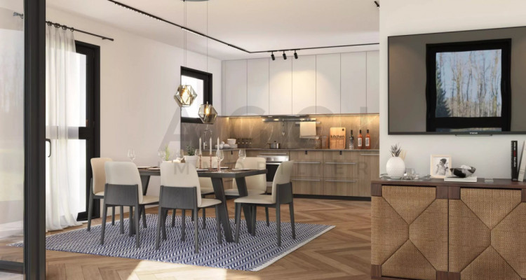 Résidence Les Érables ? Lot 4.01 ? 5 pièces avec balcon à Meyrin image 2