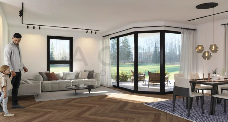 Résidence Les Érables ? Lot 4.01 ? 5 pièces avec balcon à Meyrin image 3