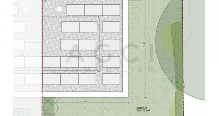 Villa jumelée  contemporaine THPE avec jardin privatif ? Grand-Saconnex image 7