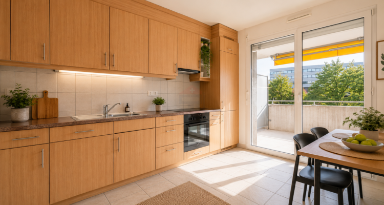 Charmant 5 pièces de 117 m² PPE à Meyrin avec un grand balcon image 3