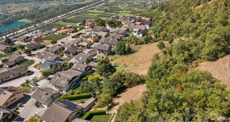 Magnifique terrain constructible de 893 m² à Flanthey (Lens) image 3