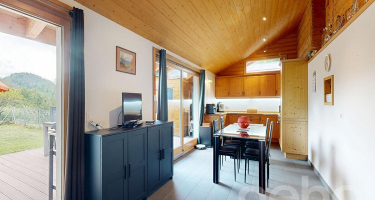 Exclusif: chalet avec 2 chambres dans le hameau de Veyges image 5