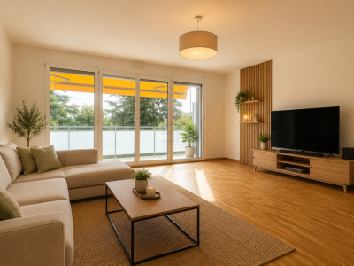 Charmant 5 pièces de 117 m² PPE à Meyrin avec un grand balcon image 2