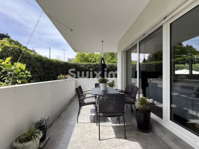 Superbe 5 pièces rez de jardin immeuble Minergie Vieusseux image 7