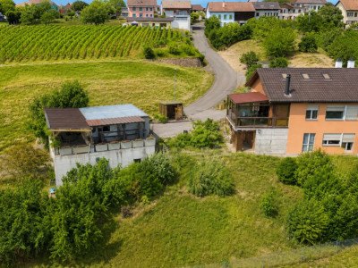 Terrain à bâtir avec vue dégagée à Vallamand image 2