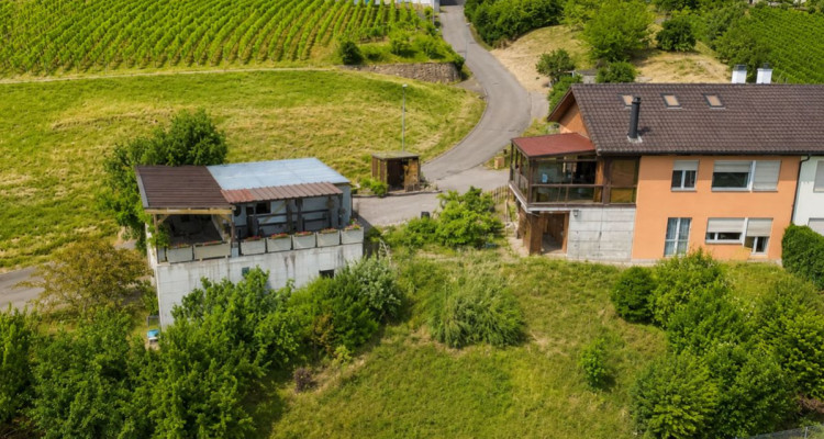 Terrain à bâtir avec vue dégagée à Vallamand image 2