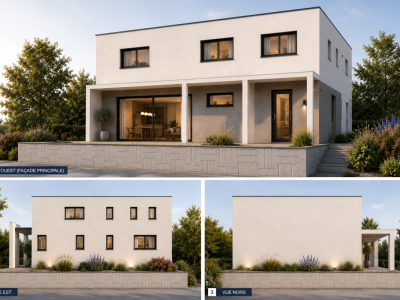 Bassecourt ? Villa neuve 6,5 pièces avec 5 chambres et 3 salles de bains image 3