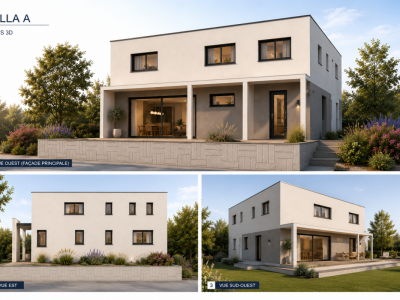 Bassecourt ? Villa neuve 6,5 pièces avec 5 chambres et 3 salles de bains image 4