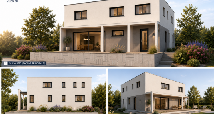 Bassecourt ? Villa neuve 6,5 pièces avec 5 chambres et 3 salles de bains image 4