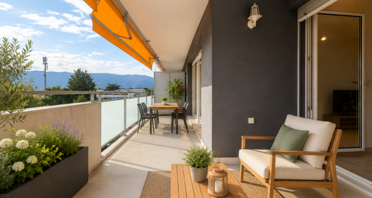 Charmant 5 pièces de 117 m² PPE à Meyrin avec un grand balcon image 1