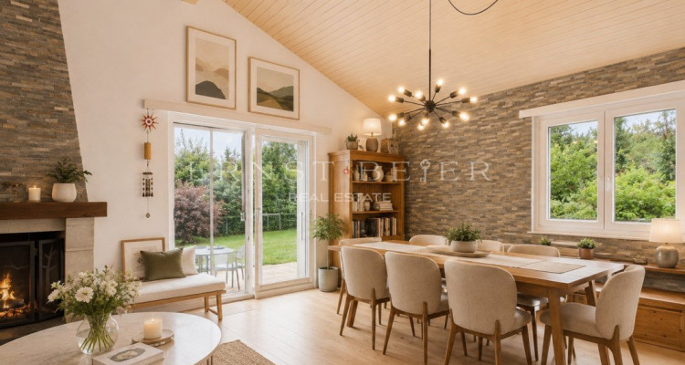 EXCLUSIVITE - Magnifique villa familiale de 130m2 - avec jardin - Cremières image 3