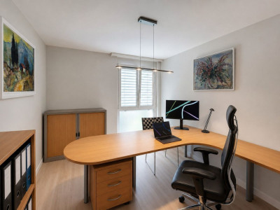 En exclusivité appartement  exceptionnel de 160 m² habitables, agrémenté dune terrasse de 28 m² et dun garage-box. image 7