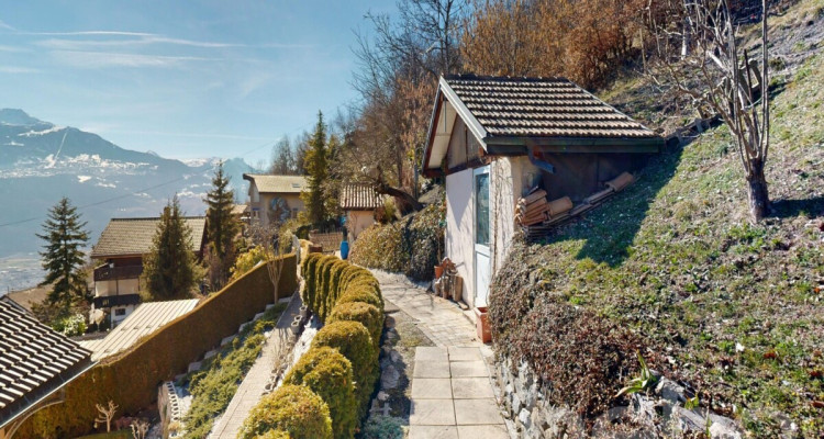 Villa individuelle - vue imprenable et studio indépendant à Daillon image 12