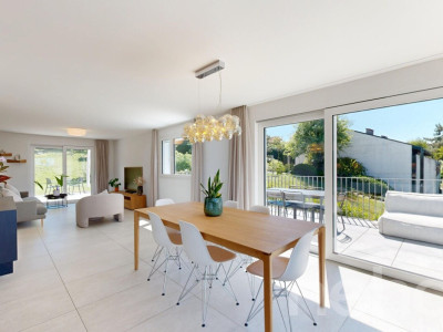 Duplex 4,5p avec jardin privatif, terrasses et vue lac image 1