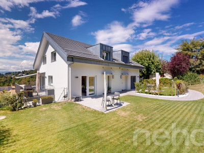 Duplex 4,5p avec jardin privatif, terrasses et vue lac image 12