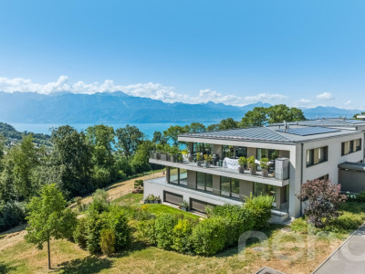 Appartement dexception avec vue panoramique sur le lac et les Alpes image 1