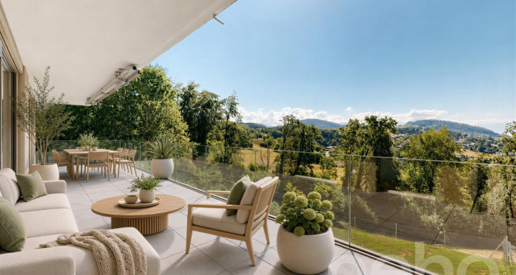 Appartement dexception avec vue panoramique sur le lac et les Alpes image 7