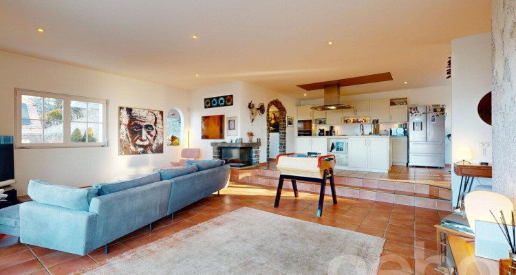 Superbe maison individuelle avec vue panoramique sur le lac à Blonay image 2