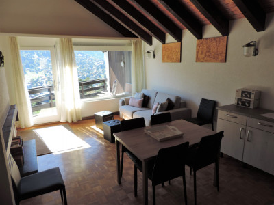 Appartement plein sud, 2 pièces sur le Mont de Vercorin - dès le 01.11.26 image 4