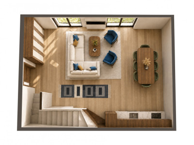 NEUVE - VILLA 3.5 pcs de 221m2 utiles et extérieurs généreux au prix dun appart image 3