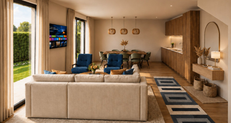 NEUVE - VILLA 3.5 pcs de 221m2 utiles et extérieurs généreux au prix dun appart image 5