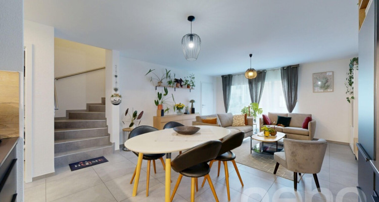 Belle maison mitoyenne de 4,5 pièces avec jardin et vue dégagée image 4