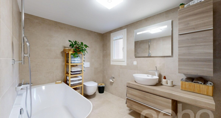 Belle maison mitoyenne de 4,5 pièces avec jardin et vue dégagée image 7
