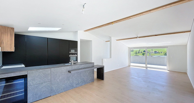 Villa neuve avec unité indépendante et vue dégagée sur les Préalpes — Senèdes image 2