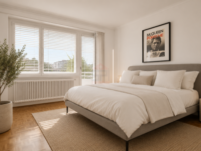 Champel | Élégant 4 pièces en étage élevé avec vues dégagées et revenu locatif image 7