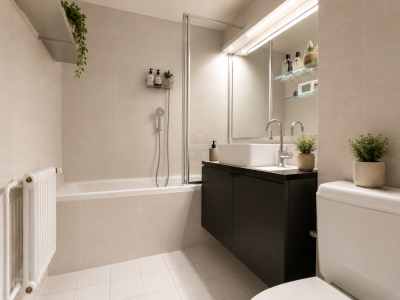 Champel | Élégant 4 pièces en étage élevé avec vues dégagées et revenu locatif image 9