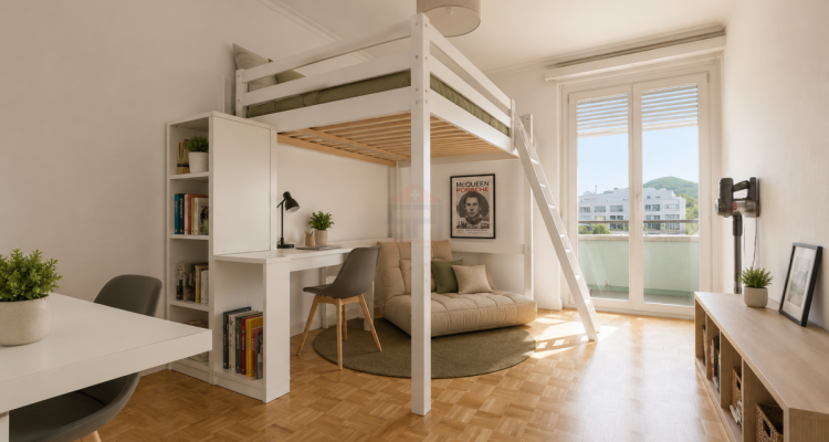 Champel | Élégant 4 pièces en étage élevé avec vues dégagées et revenu locatif image 8