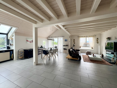Magnifique, lumineux, duplex de standing de 4,5 pièces au coeur de Genolier image 3