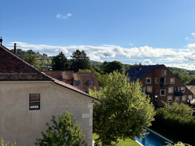 Lumineux récent duplex 4,5p au centre de Genolier Terrasse  2 places de parking image 13