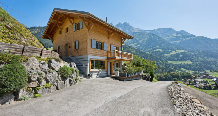 Chalet de charme + loft indépendant - vue sur les Dents du Midi image 4