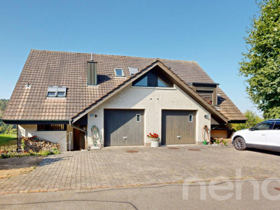 Doppel-Einfamilienhaus mit Weitsicht grosszügigem Garten image 1