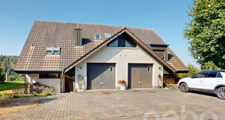 Doppel-Einfamilienhaus mit Weitsicht grosszügigem Garten image 1