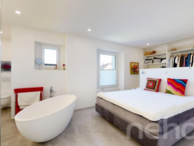 Triplex dexception de 6,5 pièces avec sauna et jardin image 9